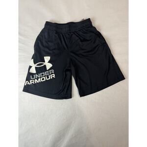 Under Armour Shorts Basketball Black Boys Shorts Athletic Sport Size Youth Small